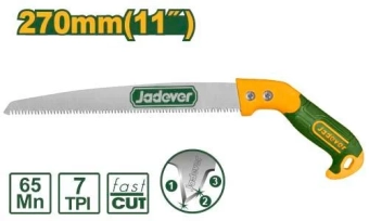 Пила садовая 270mm 7TPI; Jadever