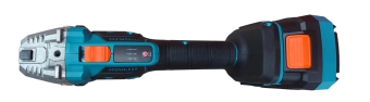 Углошлифовальная машина Li-ion 21 V, 125 mm, 7150 rpm, 6 скоростей с зарядным устройством Hammer