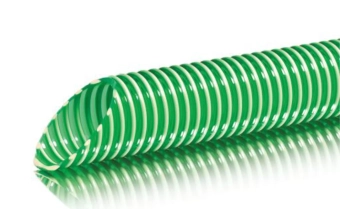 Шланг напорно-всасывающий D40мм AGRO-FLEX M (зеленый, спиральный)
