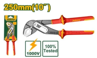 Клещи переставные с диэлектрическими ручками 250мм 1000V; Jadever