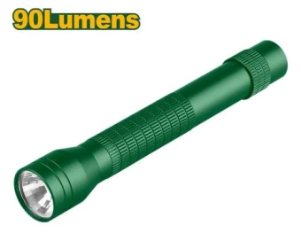 Фонарик переносной карманный на 2-ух батарейках АА; 90Лм; 40м; Jadever