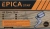 Краскопульт пневматический с металлической колбой 400мл, 1.5мм, 160-240мл/мин,  EP-50347, Epica Star