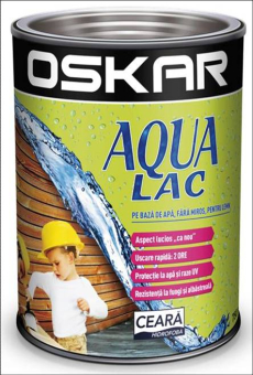 Oskar Aqua Lac, венге, на водной основе, для внутреннего/внешнего применения, 2,5 л