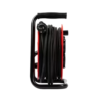 Удлинитель электрический на катушке 3х1,5мм 25м с заземлением и термозащитой, IP44