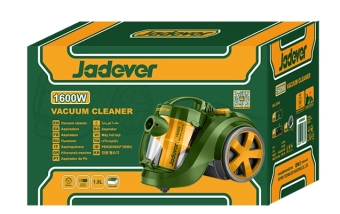 Пылесос мощностью 1600 Вт, объем бака 1,8 литра JDVR6520 Jadever