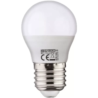 Лампа светодиодная 10Вт, E14,3000K, 1000Lm HOROZ (шар)