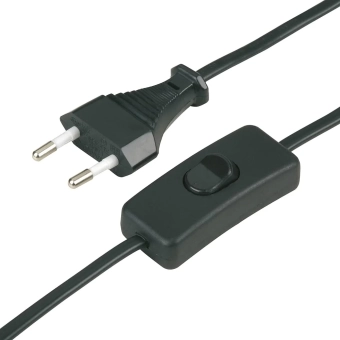Кабель с вилкой и выключателем  10A 230V 1.5M 