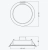 Светильник LED Downlight DL DN 115 8W 865 WT IP44 LEDV