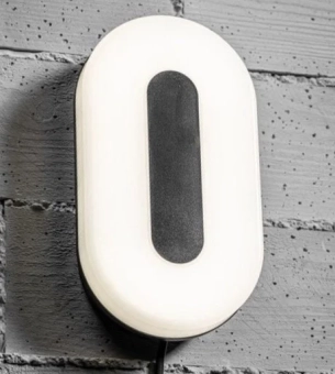 Настенный светильник LED TWIST уличный 10W 750LM IP65 4000K овал черный LD-TWI10WOW-40