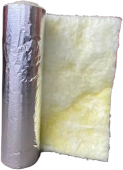Вата минеральная в рулоне Ode Starflex AFK ; 10000*1200*50мм + покрытие алюминиевой фольгой Al (1рул - 12м²)