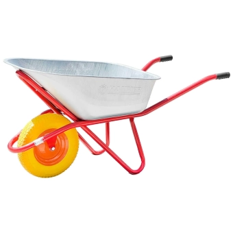 Тачка с полиуретановым колесом на подшипнике, (100L) HAMMER