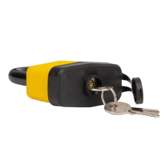 Замок навесной b40мм, чугун, водонепроницаемый, дужка d6мм