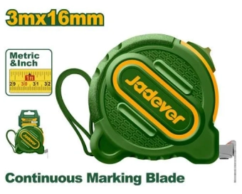 Рулетка измерительная стальная 3 м × 16 мм JDMT1210M Jadever