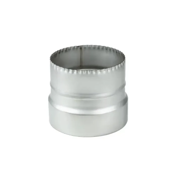 Переходник из нержавеющей стали для дымохода 150-/160+ 304 0,5mm VentUstriy