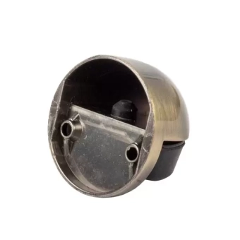 Стопор дверной напольный H-30мм полусфера, хромированный