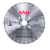 Профессиональный алмазный диск для бетона, твердой брусчатки, твердого кирпича 350*3,2*25,4 мм, Sali