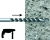Химический анкер Rawlplug R-KEMII (175 мл) с 2 соплами для смешивания R-KEM-II-175, полиэстровая смола, без стирола