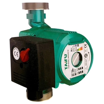 Циркуляционный насос для отопительной системы GRS25-6/180mm 93ВТ 50л/мин с американками 1в TAIFU