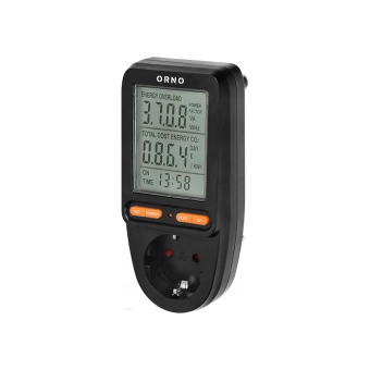 Цифровой счетчик с розеткой 16 A 220 - 240 В IP20 ORNO