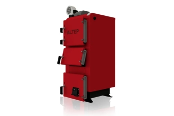 Котел твердотопливный ALTEP PRAKTIK 25KW+Автоматика вентилятор
