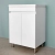Шкаф напольный Trend Duo белый матовый под умывальник Soft 650