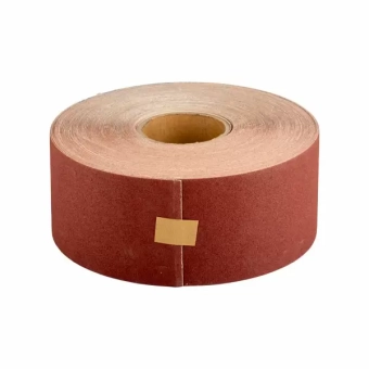 Шкурка шлифовальная A100 в рулоне 100ммх50м на тканевой основе
