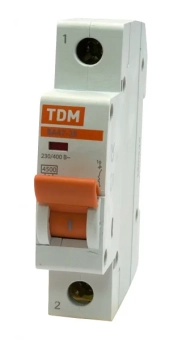 TDM Автоматический выключатель BA47-29 1P 25A 4.5kA B 