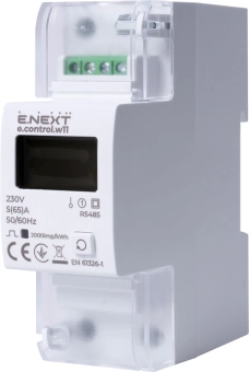 Счетчик однофазный 5(65)А электронный класс 1.0 (некомерц.) RS485