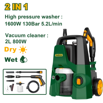Мойка высокого давления и пылесос!!! 1600W / 800W; Jadever