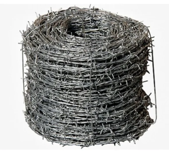 Колючая проволока оцинкованная Ø 1,8мм 1кг-15 м/п