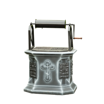 Колодец CRUCE K-2 с крышкой черный