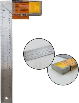 Угольник столярный стальной 30см, Epica Star, EP-60025