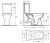 Унитаз Keramin Lago MS Incoer 1 Button White 1с Унитаз Keramin Lago MS Incoer 1 Button White 1с