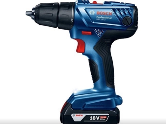 Дрель-шуруповерт на аккумуляторе 18 В, 2 Ач, GSR 180, BOSCH