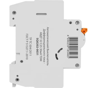 Дифференциальный автомат АВДТ 32 C25  30MA TDM