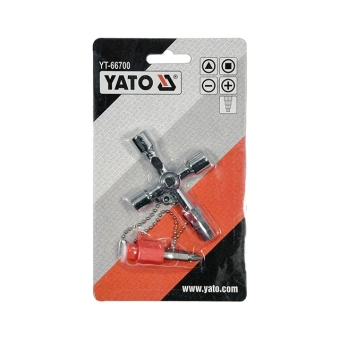 Универсальный ключ для технических шкафов 6 - 9 мм Yato