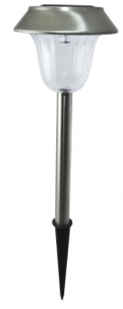 Светильник на солнечной батарее TDM СС-320 (сталь; с выключателем; 0.6 Вт; IP44)