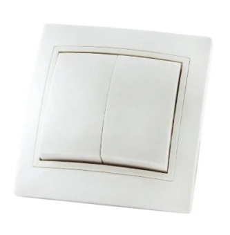 Выключатель 2P 10A белый ТАЙМЫР TDM