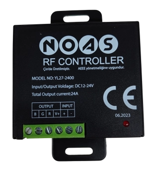 RGB контроллер (модель YL27-2400) 12-24V 24A IP20 NOAS