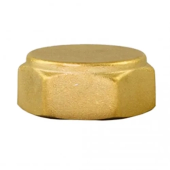 Заглушка латунная   F - 3/4"