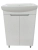 Шкаф под умывальни Clermont Relief + умывальник Clermont 55 white 2 двери