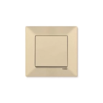 Выключатель одноклавишный Meridian Viko by Panasonic. Крем