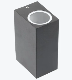 Фасадный светильник max.2x35W GU10 IP44 92x150mm черный PL-12682P PANLIGHT
