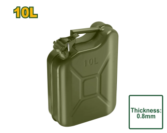 Канистра вертикальная металлическая 10L; Jadever