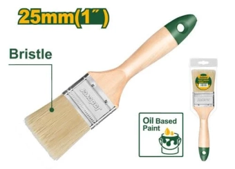 Кисть малярная 25мм 1"; деревянная ручка; Jadever