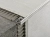 Профиль алюминиевый для плитки L10 10 мм 2,5 м (Silver Matt)