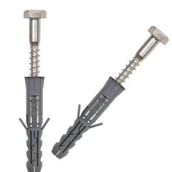 Винт по дереву 6гр головка с дюбель KKX-12*180