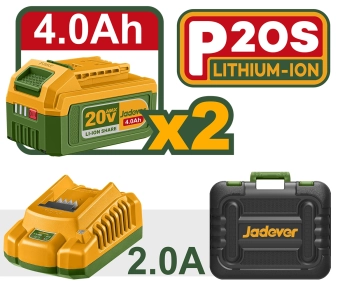 Беспроводной гидравлический обжимной инструмент 20V 120Kn JDHT2D40 Jadever