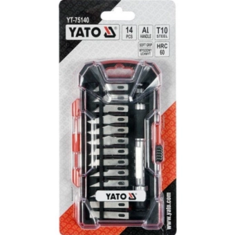 Набор резцов для точных работ 14 элементов Yato YT-75140