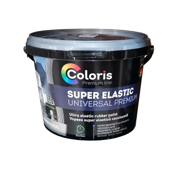 Краска «Резиновая» Coloris Premium Line Super Elastic, 3,5кг, Серый Темный